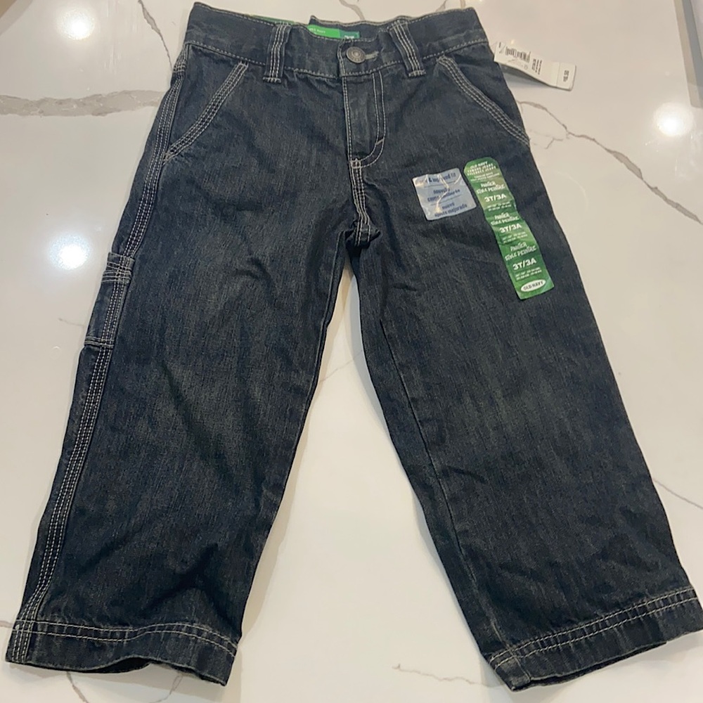 Old navy size 3T/3A jeans color navy for toddler boys